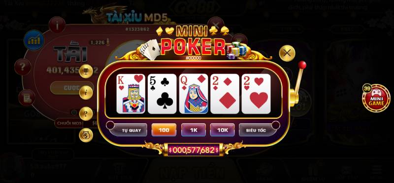 Cách Chơi Mini Poker - Bí Quyết "Ẵm Trọn" Jackpot Siêu Tốc